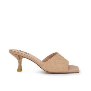 NEW EXE women's jennifer 566 low heel sandal in beige